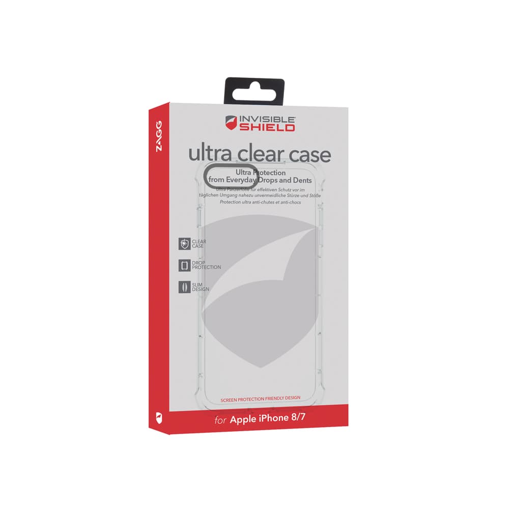 iPhone 7/8/SE Suojakuori Ultra Clear Protective Case Kirkas Läpinäkyvä