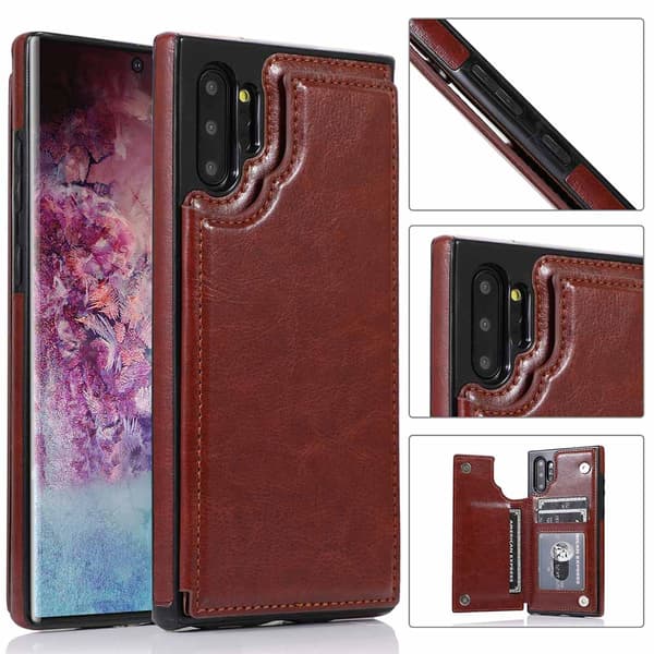 Skal med Kortfack - Samsung Galaxy Note10 Plus