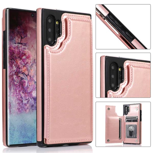 Skal med Kortfack - Samsung Galaxy Note10 Plus