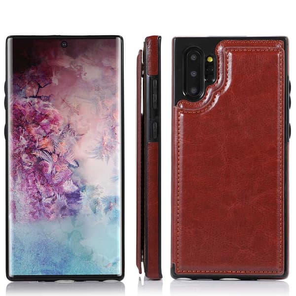 Samsung Galaxy Note10 Plus - Elegant Skal med Korthållare