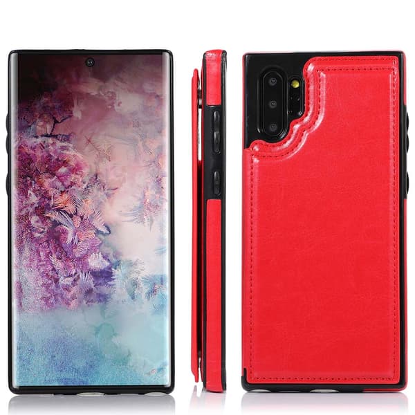 Samsung Galaxy Note10 Plus - Elegant Skal med Korthållare