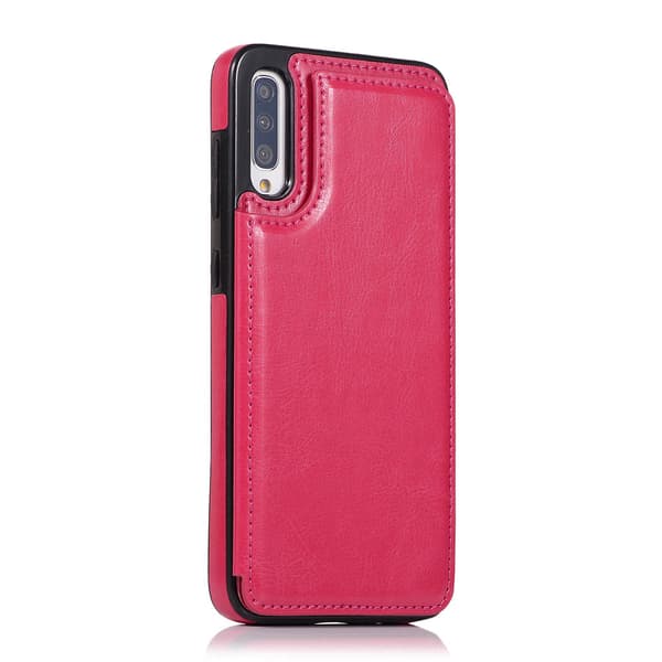 Genomtänkt Skal med Korthållare - Samsung Galaxy A70