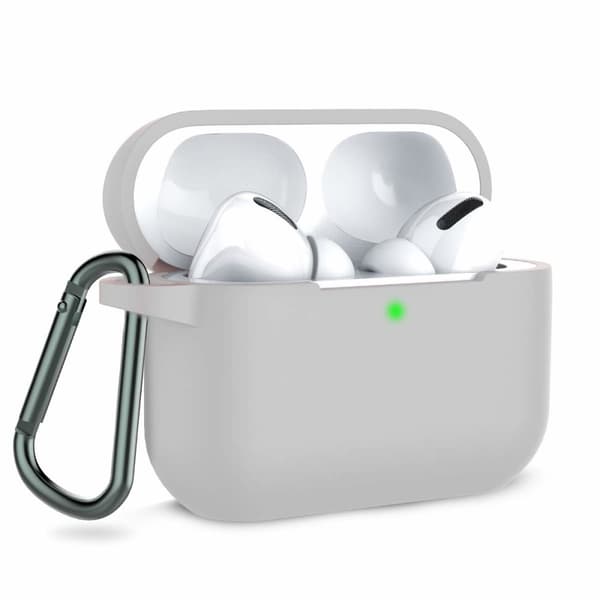 Silikon Skyddskåpa för AirPods Pro grå One-size