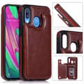 Miniatyrbild 1 av 11: Elegant Skyddsskal med Kortfack - Samsung Galaxy A20E