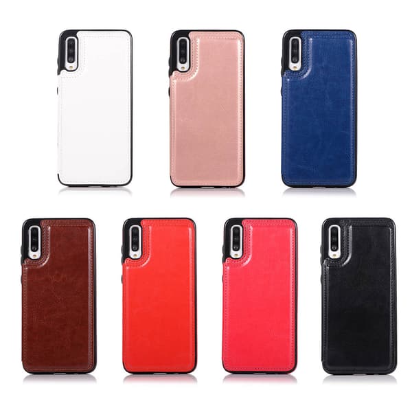 Stilrent Smart Skal med Kortfack - Samsung Galaxy A50