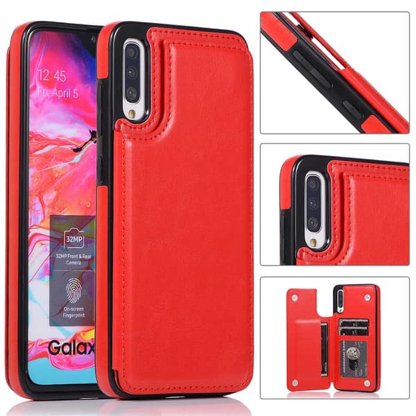 Stilrent Smart Skal med Kortfack - Samsung Galaxy A50