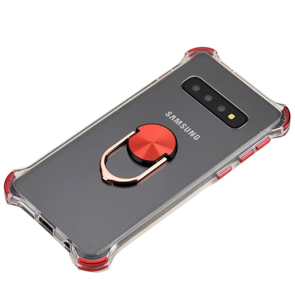 Samsung Galaxy S10 - Professionellt Skal med Ringhållare