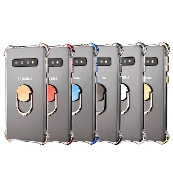 Samsung Galaxy S10 - Professionellt Skal med Ringhållare