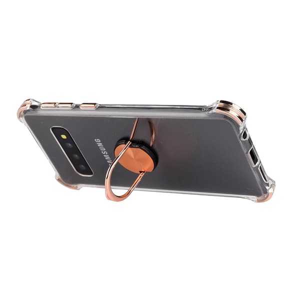 Samsung Galaxy S10+ - Skyddsskal med Ringhållare