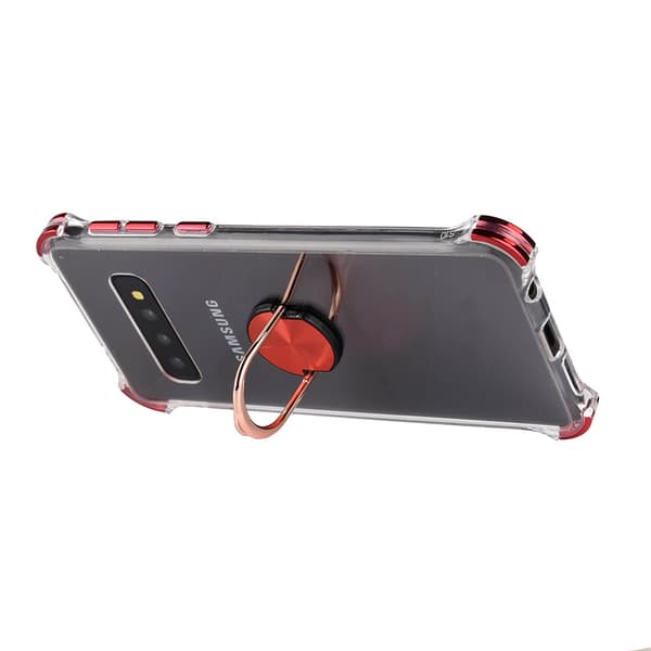 Samsung Galaxy S10+ - Skyddsskal med Ringhållare