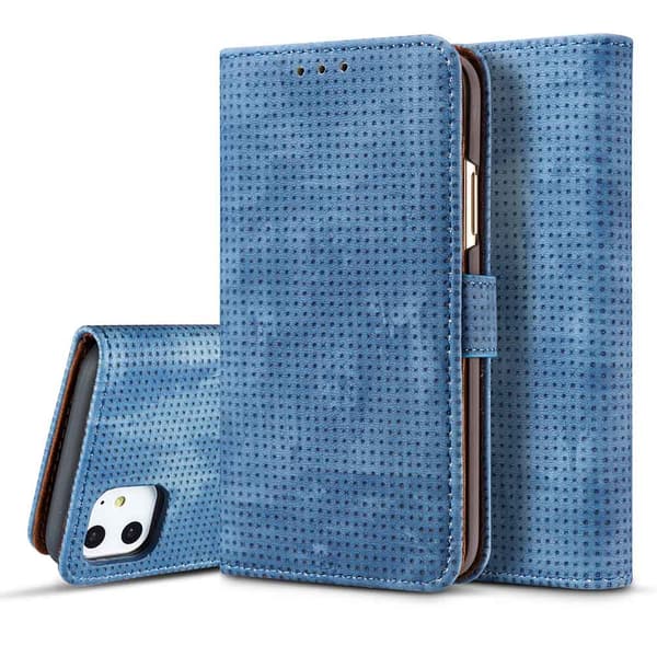 iPhone 11 - Praktiskt Stilrent Plånboksfodral (LEMAN)