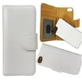 Miniatyrbild 1 av 2: iPhone 5/5s/SE  Eco-Läder Mobilplånbok avtagbar Bakstycket - Vit