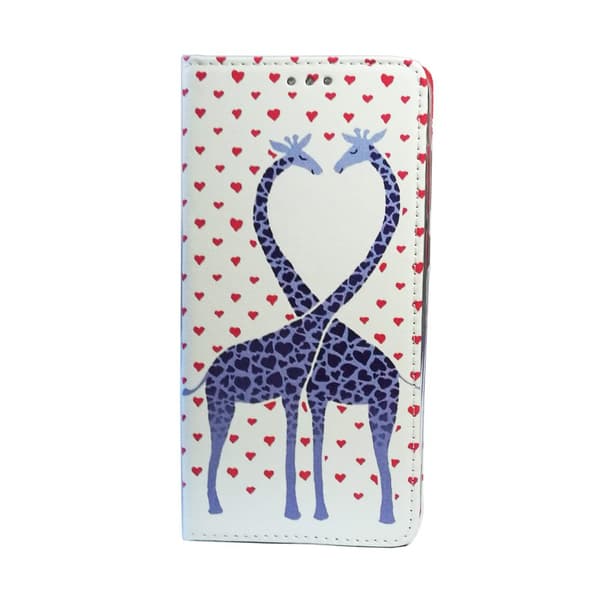 iPhone 7 / 8 - Smart Trendy Sweet Love Flip Case Mobilplånbok