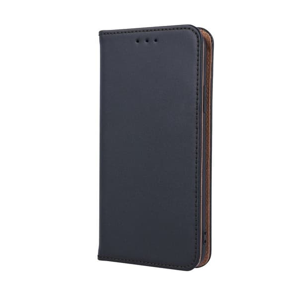 Samsung Galaxy S10 Plus - Äkta Läder Mobilplånbok - Svart