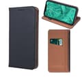 Miniatyrbillede 2 af 3: Samsung Galaxy S10 Plus - Äkta Läder Mobilplånbok - Svart