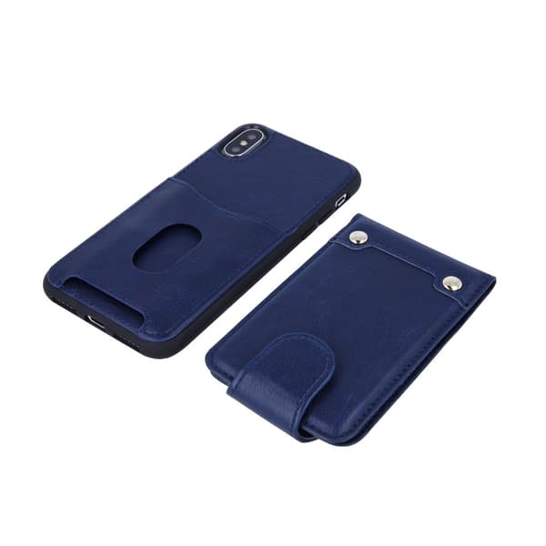 Samsung Galaxy S9 - Fickfodral Bakstycket - Marinblå