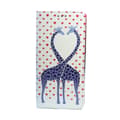 Miniatyrbild 3 av 3: iPhone X / XS - Smart Trendy Sweet Hearts Flip Case Mobilplånbok