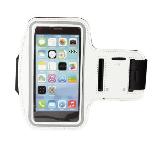 Universal Sportarmband 4" - 5.1" För iPhone & Android - Vit
