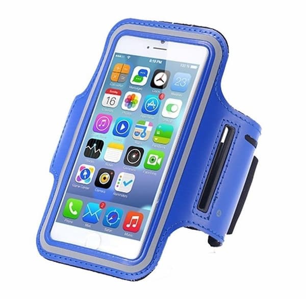 Universal Sportarmband 4" - 5.1" För iPhone & Android - Blå