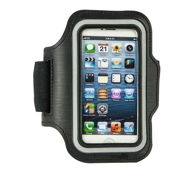 Universal Sportarmband 4" - 5.1" För iPhone & Android - Svart