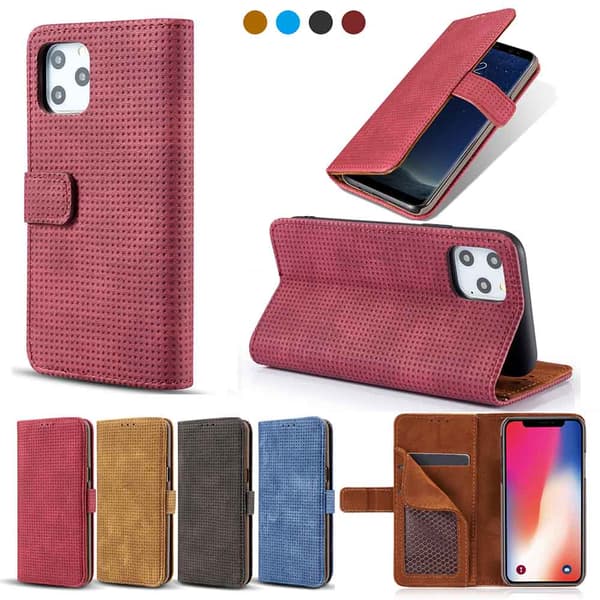 iPhone 11 Pro Max - Genomtänkt Vintage Plånboksfodral