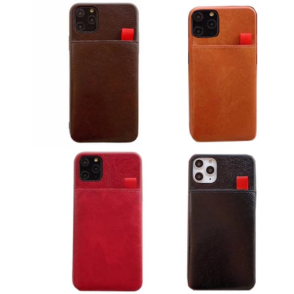 iPhone 11 - Skal med Kortfack (LEMAN)