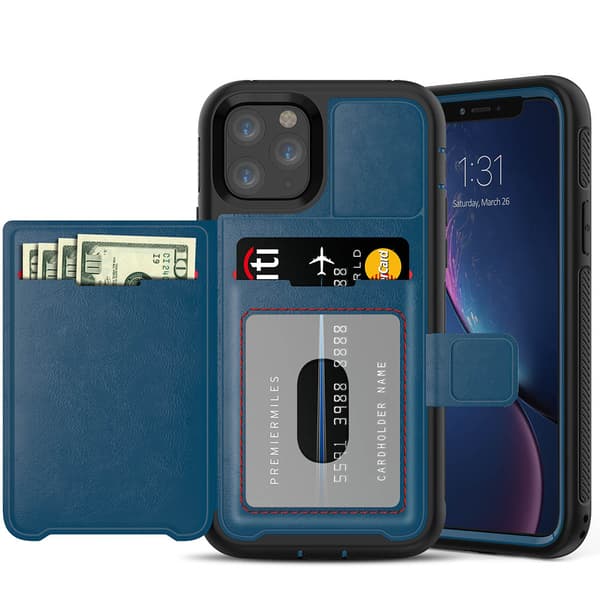 Genomtänkt Skal med Korthållare - iPhone 11