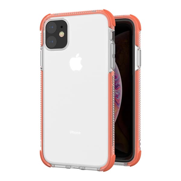 Stötdämpande Silikonskal - iPhone 11 Pro Max Orange