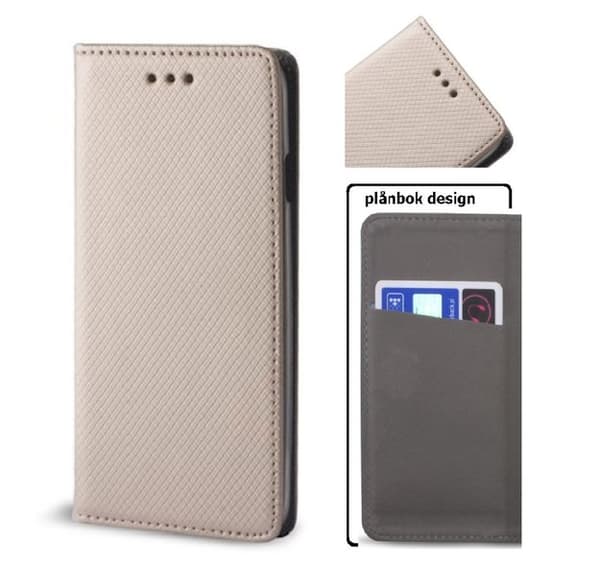 Huawei P10 Lite - Toppkvalitet Plånboksfodral - RosaGuld