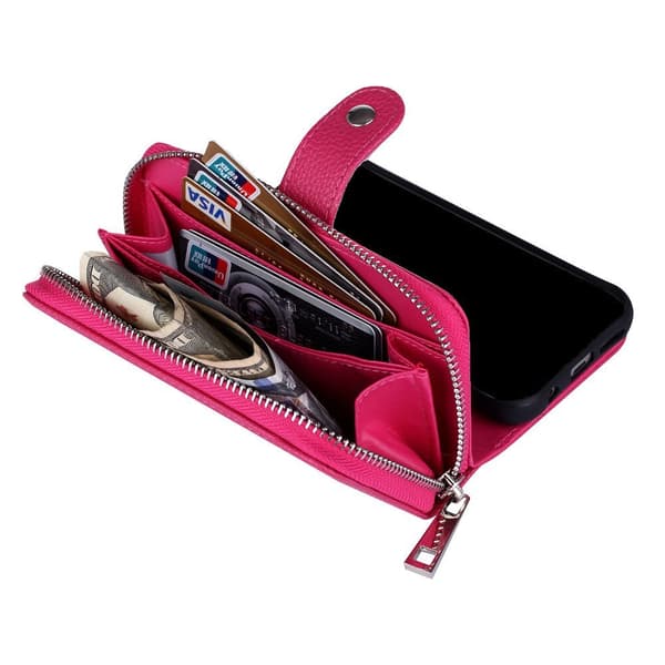 iPhone 6 Plus / 6s Plus  Magnetiskt Plånboksfodral - Rosa
