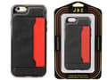 Miniatyrbillede 3 af 3: iPhone 6 / 6s - PU läder Plånboksfodral med inbyggt ställ -Svart