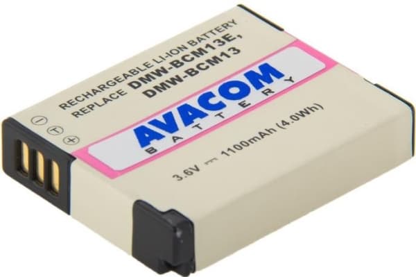 Batterier AVACOM Panasonic DMW-BCM13, BCM13E Li-Ion 3,6V 1100mAh 4Wh