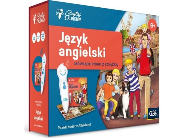 Albi Read with Albik - Kynä + englannin kieli