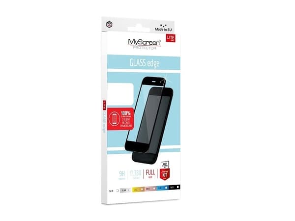 MyScreen Protector MS Lite Glass Edge FG Huawei P20 czarny/black Full Glue