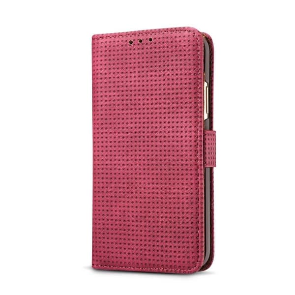 iPhone 11 Pro - Leman Genomtänkt Plånboksfodral Röd