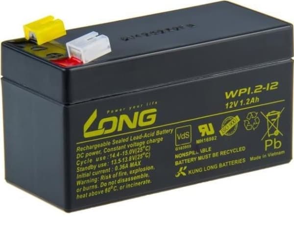 Avacom LONG 12V 1,2AH LEAD-ACID BATTERY F1 (WP1,2-12)