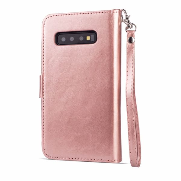 Samsung Galaxy S10 Plus - Genomtänkt 9-Korts Plånboksfodral