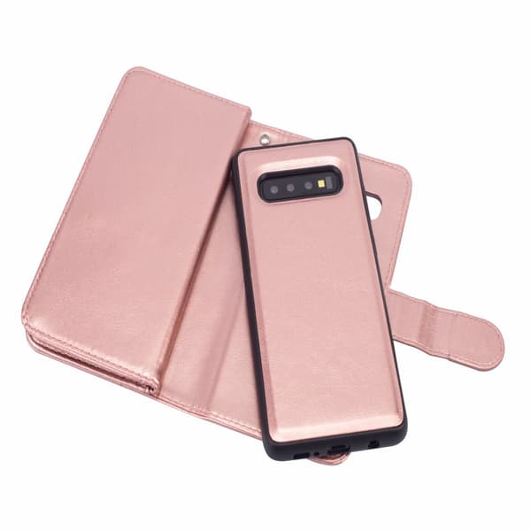 Samsung Galaxy S10 Plus - Genomtänkt 9-Korts Plånboksfodral