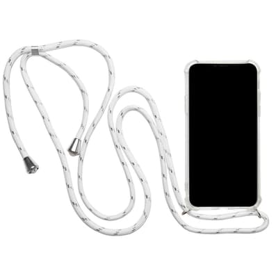 Mobiltelefon halskæde til iPhone XS Max Strap TPU mobiltelefon beskyttelsesstød