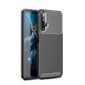 Miniatyrbillede 1 af 5: Huawei Nova 5T Shockproof Slim Cover FullCarbon V4