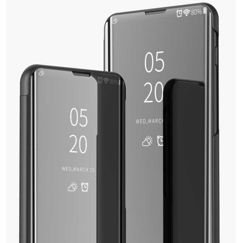 Huawei Nova 5T Smart Flipfodral Clear View Standing V2 Rocket