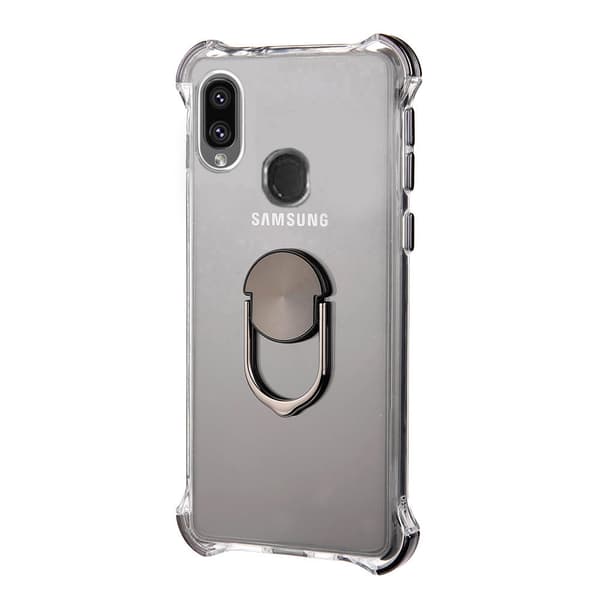 Samsung Galaxy A40 - Skyddsskal med Ringh�llare