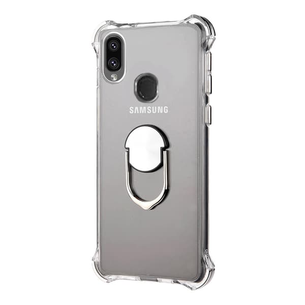Samsung Galaxy A40 - Skyddsskal med Ringh�llare