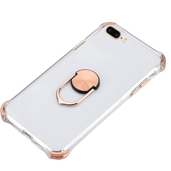 iPhone 8 Plus - Effektfullt Tunt Skal med Ringhållare