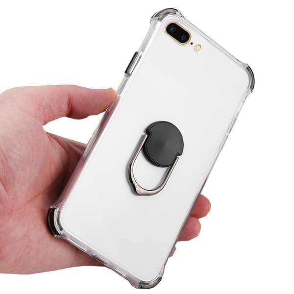 iPhone 8 Plus - Effektfullt Tunt Skal med Ringhållare