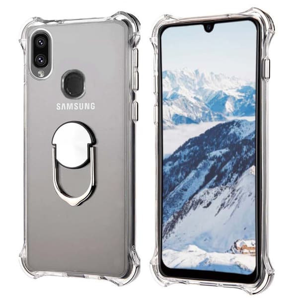 Samsung Galaxy A40 - Professionellt Skyddsskal med Ringh�llare