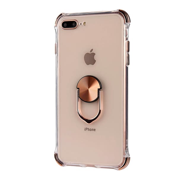 iPhone 8 Plus - Praktiskt Skyddande Skal med Ringhållare