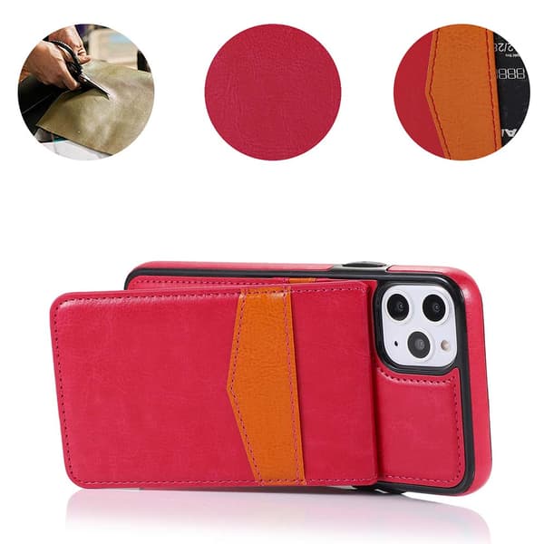 Genomtänkt (Leman) Skal med Kortfack - iPhone 11 Pro