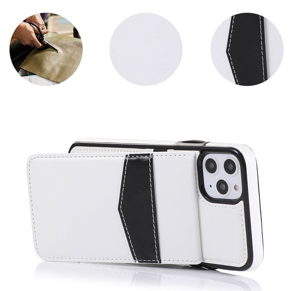 Genomtänkt (Leman) Skal med Kortfack - iPhone 11 Pro