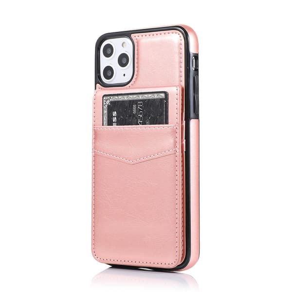Genomtänkt (Leman) Skal med Kortfack - iPhone 11 Pro